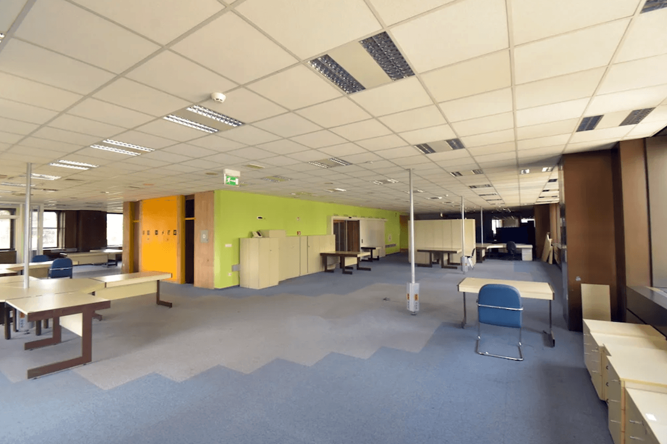 Avla stavbe Delo pred renovacijo